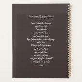 サンミカエル大天使と祈りの言葉 プランナー手帳 (裏面)