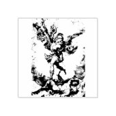 サンミカエル大天使ゴム印 ラバースタンプ (インプリント)