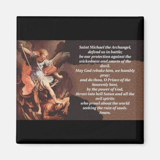 サンミカエル大天使マグネット マグネット (正面)