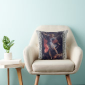 サンミカエル大天使祈りの言葉装飾用クッション クッション (椅子)