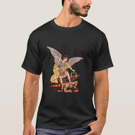 サンミカエル大天使 Tシャツ (正面)