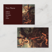 サンミカエル激励サタンブラウン 名刺 (正面/裏面)