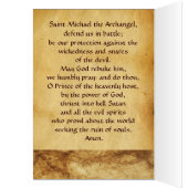 サンミカエル激戦サタン祈りの言葉 (内側 (左))