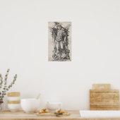 サンミカエル・ザ・アーチャンエルバイハンス・ホルベイン ポスター (キッチン)