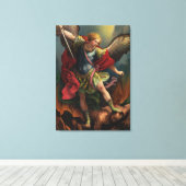 サンミカエル・ザ・アーチャンエル キャンバスプリント (インサイチュ (ウッドフロア))