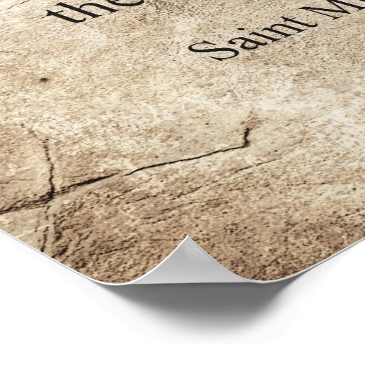 サンミカエル・ザ・アーチャンエル ポスター (角)