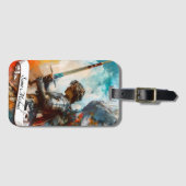 サンミカエル・ザ・アーチャンエル ラゲッジタグ (正面横)