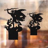 サンミカエル&ドラゴン ウィンドウサイン (シート2)