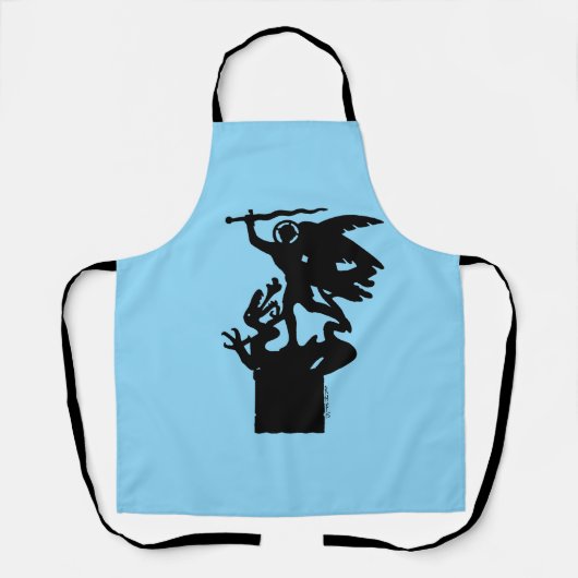 サンミカエル&ドラゴン エプロン (正面)