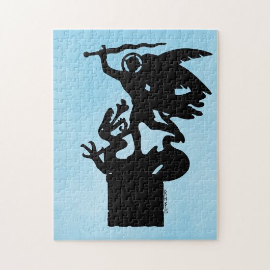 サンミカエル&ドラゴン ジグソーパズル (縦)