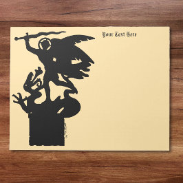 サンミカエル&ドラゴン ノートパッド