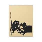 サンミカエル&ドラゴン ノートパッド (回転)