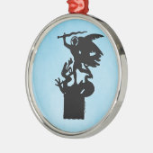 サンミカエル&ドラゴン メタルオーナメント (左)