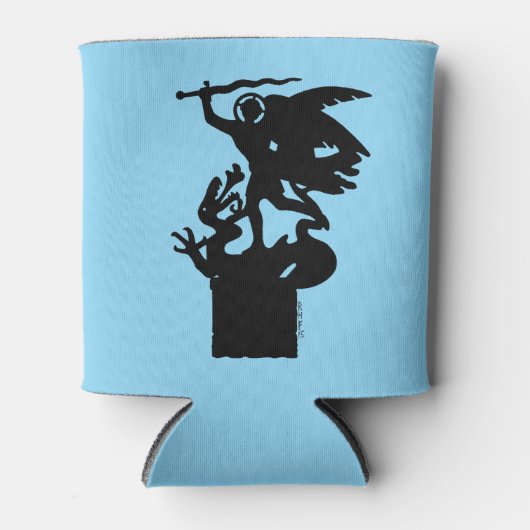 サンミカエル&ドラゴン 缶クーラー (正面)