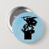 サンミカエル&ドラゴン 缶バッジ (正面&裏面)