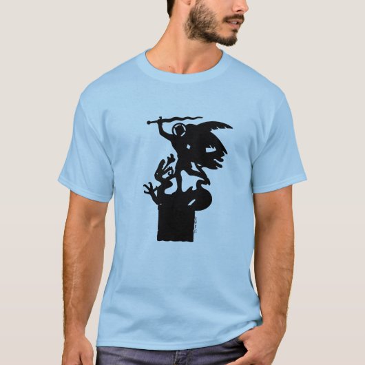サンミカエル&ドラゴン Tシャツ (正面)