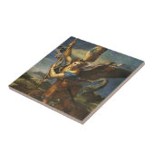 サンミカエルVanquishing Satan by Raphael タイル (側面)