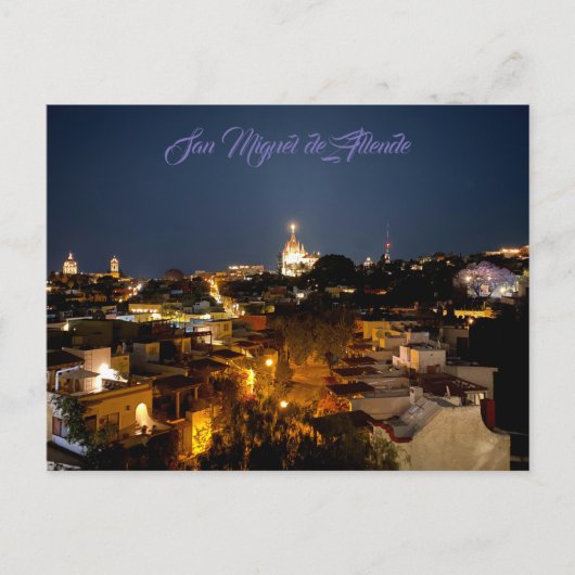 サンミゲルデアレンデメキシコ ポストカード (正面)