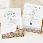 サンミゲルメキシコ旅行誕生日日程 招待状