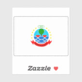 サンミゲル国旗、カーボベルデ（カボヴェルデ） シール (シート)