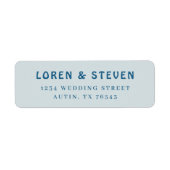 サンミゲル差出人住所 ラベル (正面)