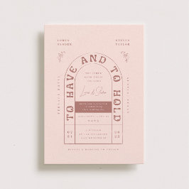 サンミゲル結婚式招待状 招待状