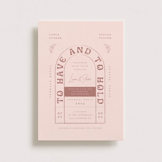 サンミゲル結婚式招待状 招待状