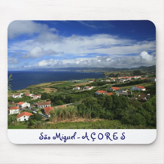 サンミゲル、アゾレス マウスパッド (正面)