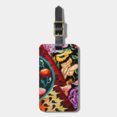 サンミゲル·デ·アレンデ·メキシコ ラゲッジタグ (正面縦)