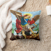 サンミャエルザアーチャンゲル装飾用クッション クッション (ブランケット)