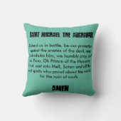 サンミャエルザアーチャンゲル装飾用クッション クッション (裏面)
