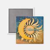 サンムーンシチュアルスターズおもしろいインスピレーション マグネット (正面/裏面)