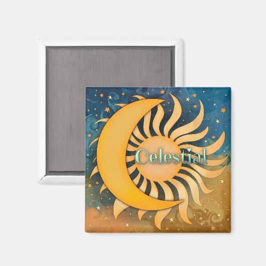 サンムーンシチュアルスターズおもしろいインスピレーション マグネット (正面/裏面)