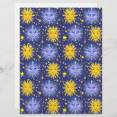 サンムーンスタースクレーブック紙8.5x11 (正面/裏面)