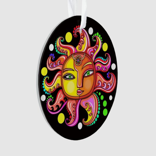 サンムーンスターズサンフェイスオーナメント オーナメント (正面)