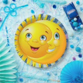 サンムーンスターズパーティーグッズ紙プレート ペーパープレート (パーティー)