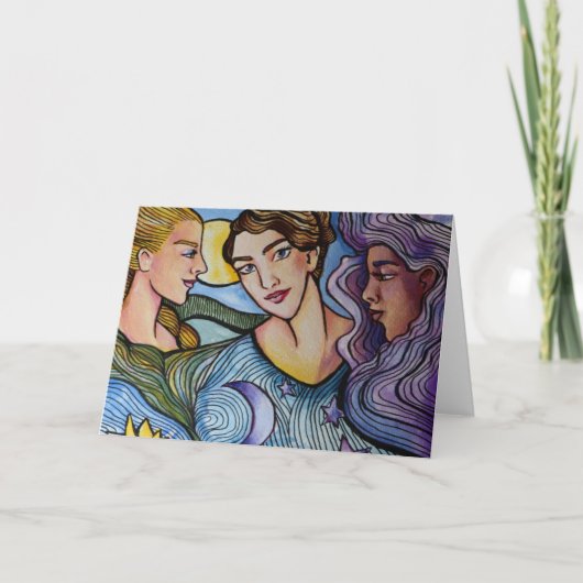 サンムーンスターズフェミニンアート カード (正面)