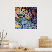 サンムーンスターズフェミニンアート ポスター (キッチン)