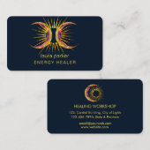 サンムーンミスティッククレセント霊気ヒーラー 名刺 (正面/裏面)