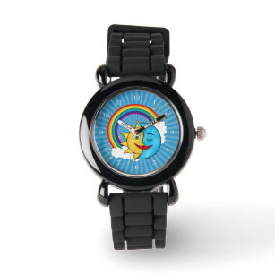 サンムーンレインボーシテリアテーマ 腕時計