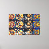 サンムーン&スター キャンバスプリント (正面)