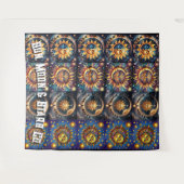 サンムーン&スター タペストリー (正面(横))