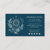 サンムーン&バラズマジカルボホカラフルカスタム 名刺 (裏面)