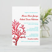 サンモダンゴビーチ先結婚招待状 招待状 (スタンド正面)