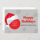 サンモダンタ雪片 |祝日の挨拶 シーズンカード (正面/裏面)