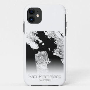 サンモダンフランシスコシティの地図 iPhone 11 ケース