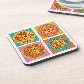 サンモダン顔コースター コースター (左側)