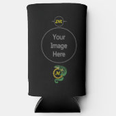 サンモノグラムを抱くトライゲーターリザードハグ スリム缶クーラー (正面)