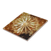 サンユニバースコミックウォームゴールデンブラウン タイル (側面)