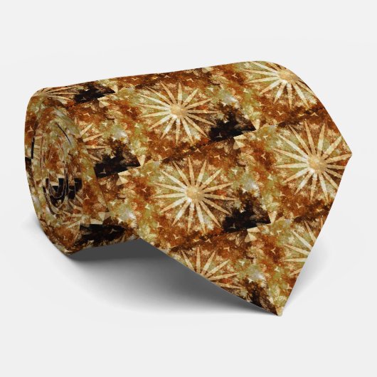 サンユニバースコミックウォームゴールデンブラウン ネクタイ (ロール)